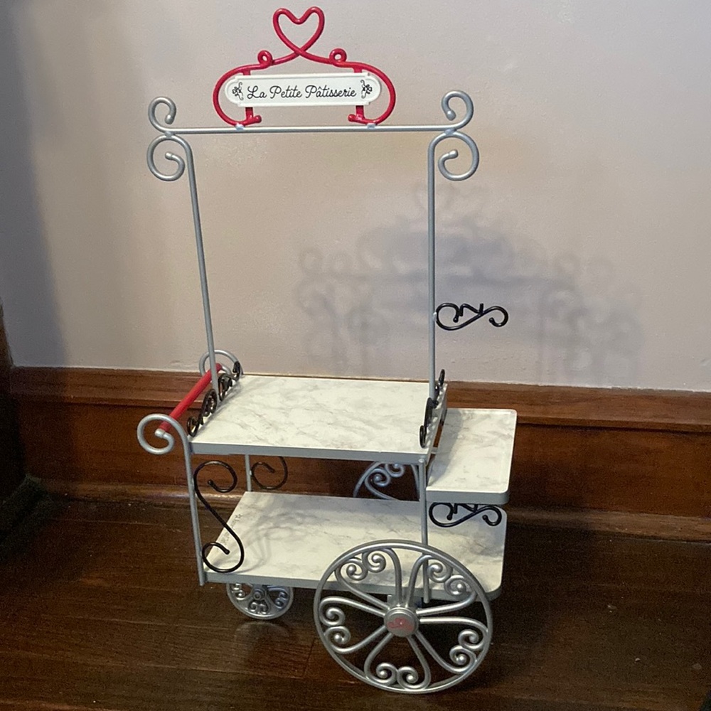 American Girl Retired Grace La Petite Patisserie Pastry Cart
